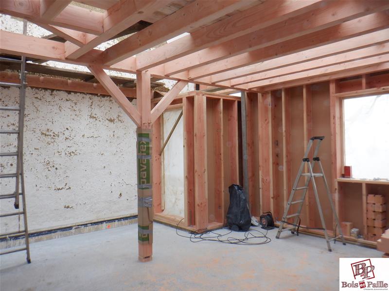 Extension d'une maison paille à Clavé (79)